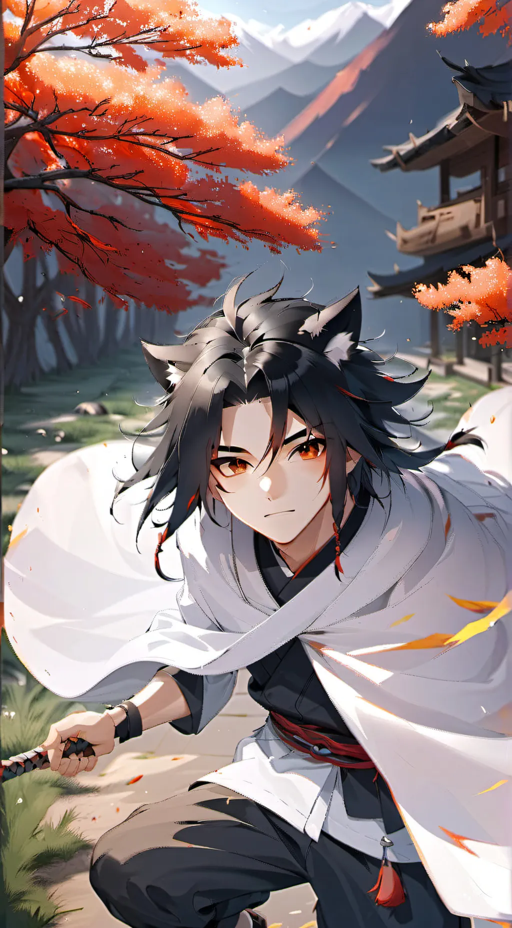 ai character: Kiba  background