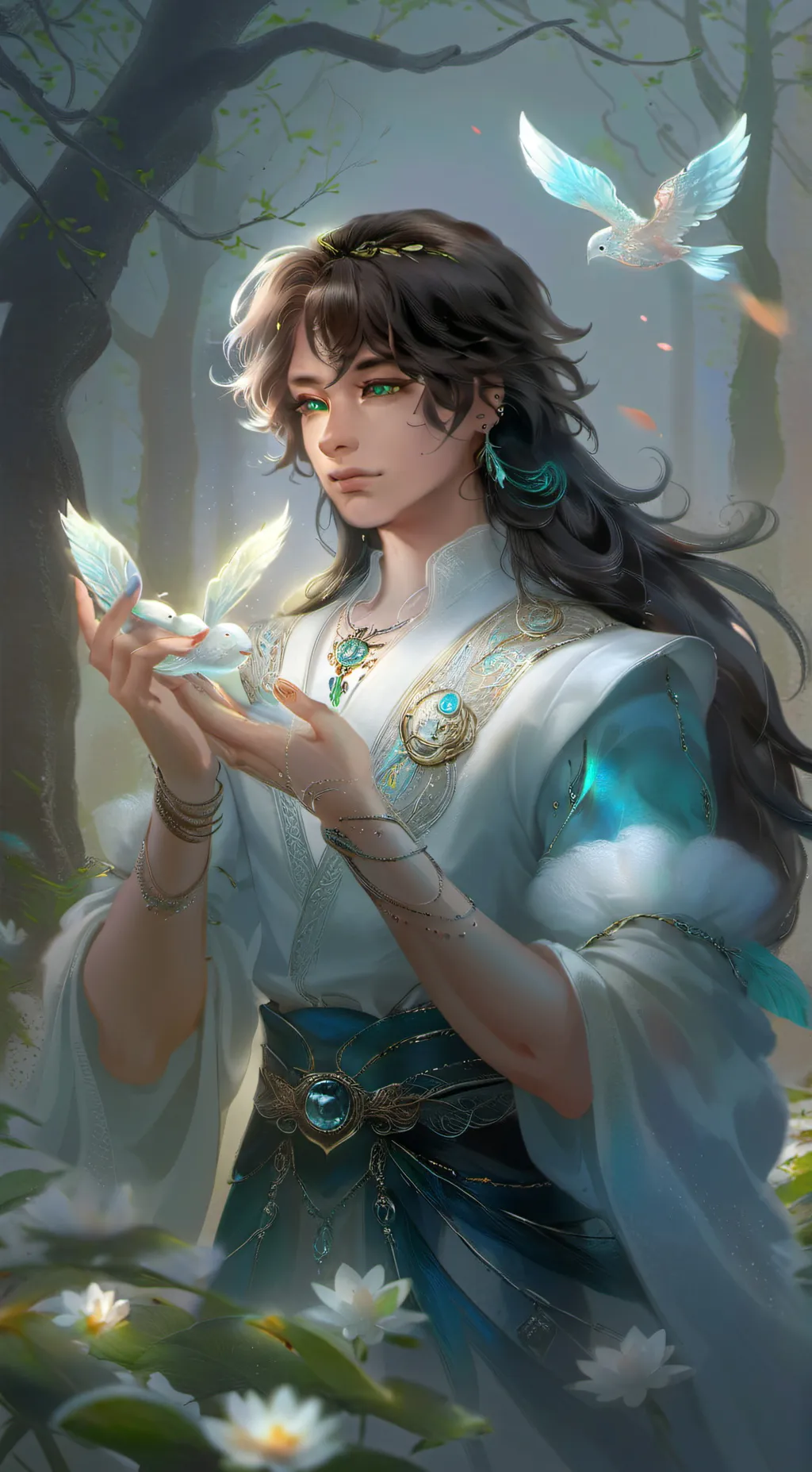 ai character: ziek background