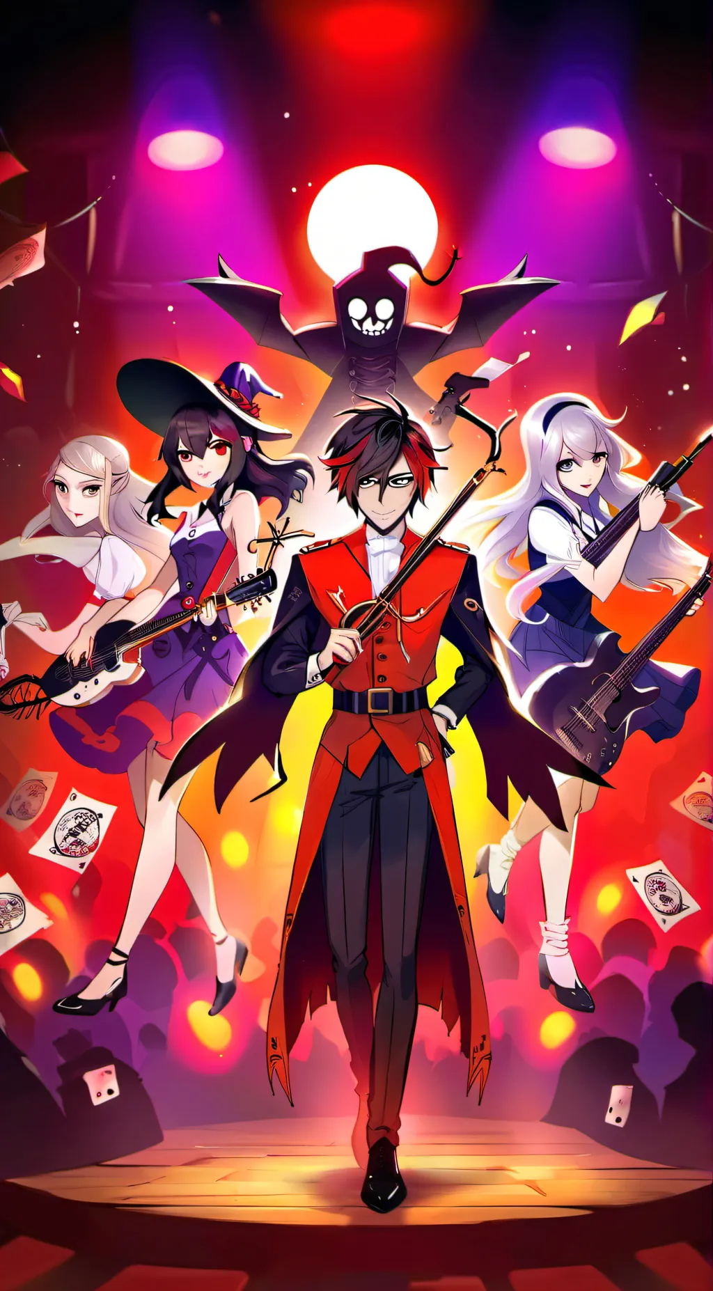 ai character: Hazbin Hotel RP background