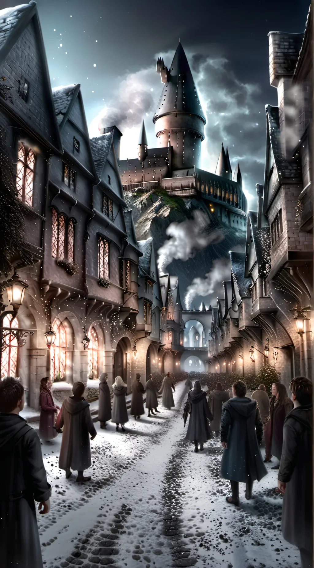 ai character: Hogwarts rp background