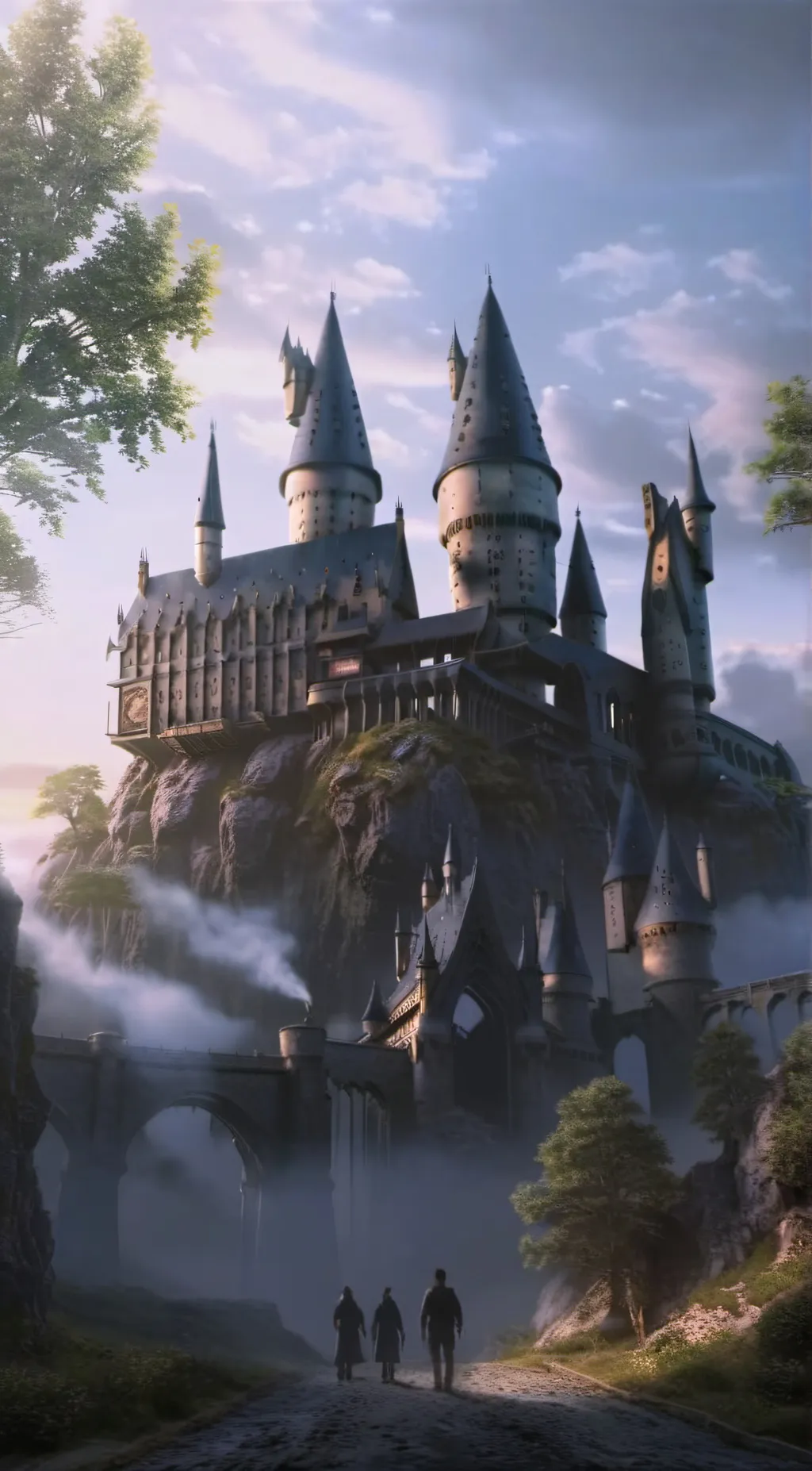 ai character: Hogwarts background