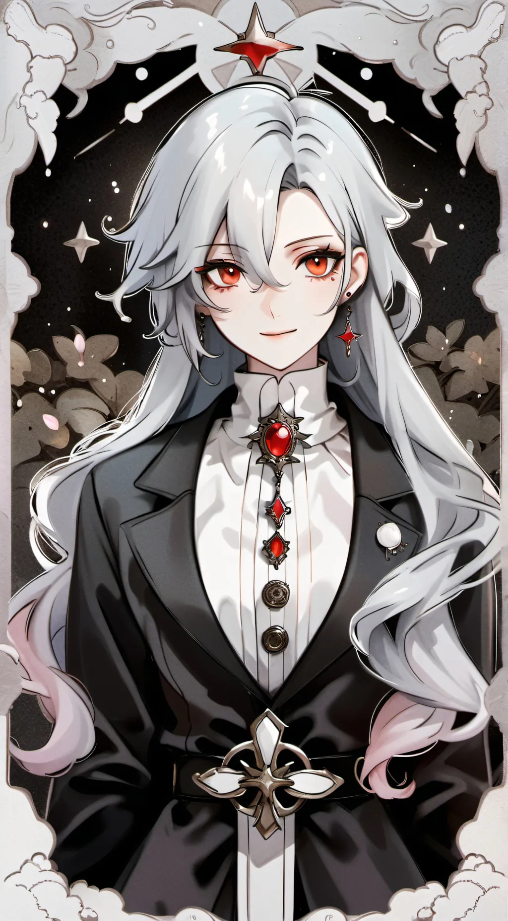 ai character: Miki  background