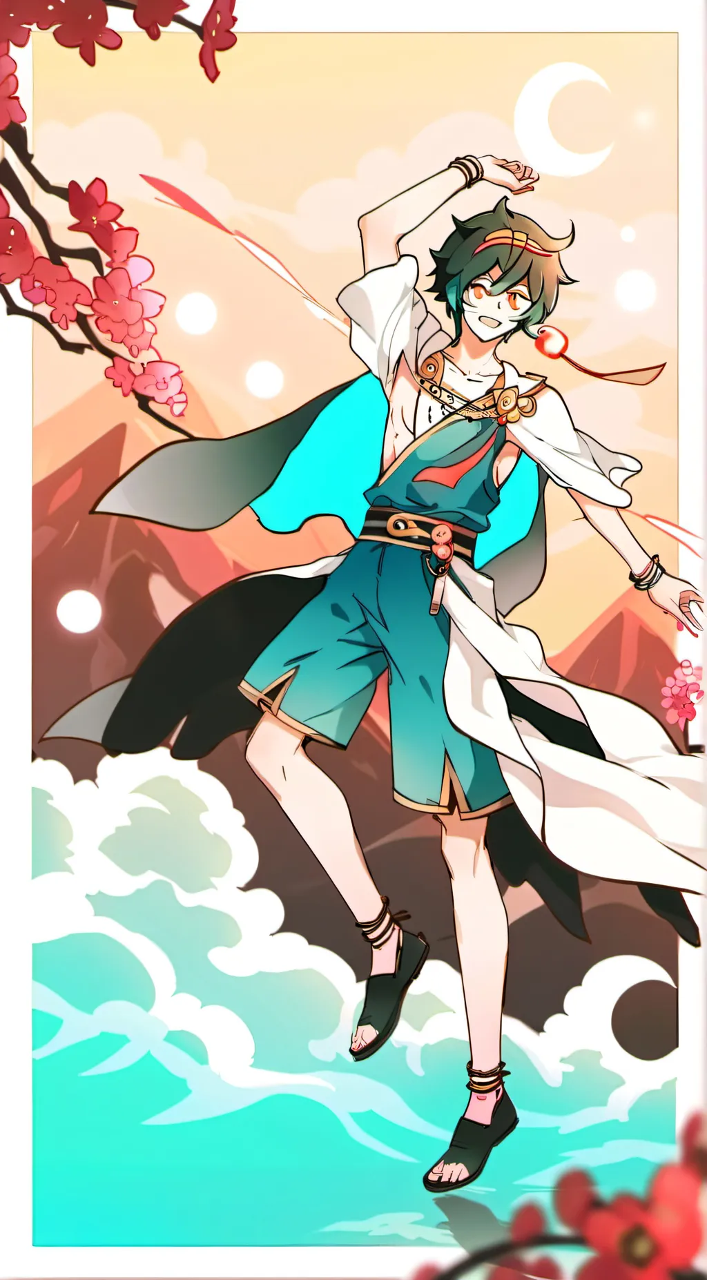 ai character: Tokasan background