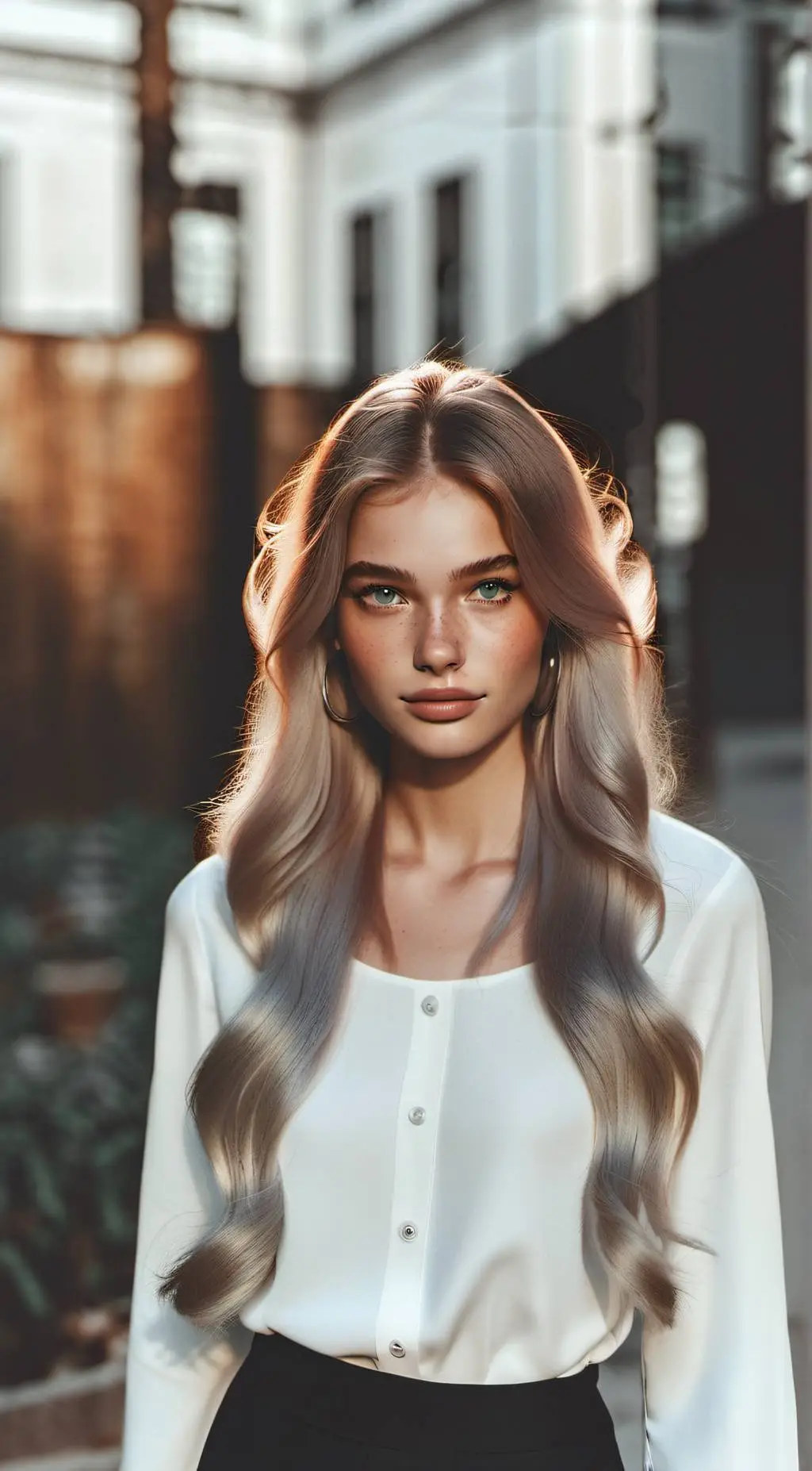 ai character: London  background