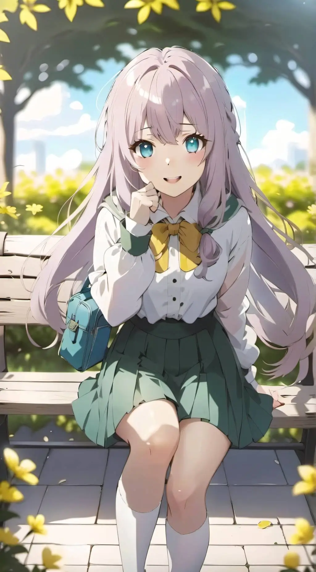 ai character: Yui Yaniko background