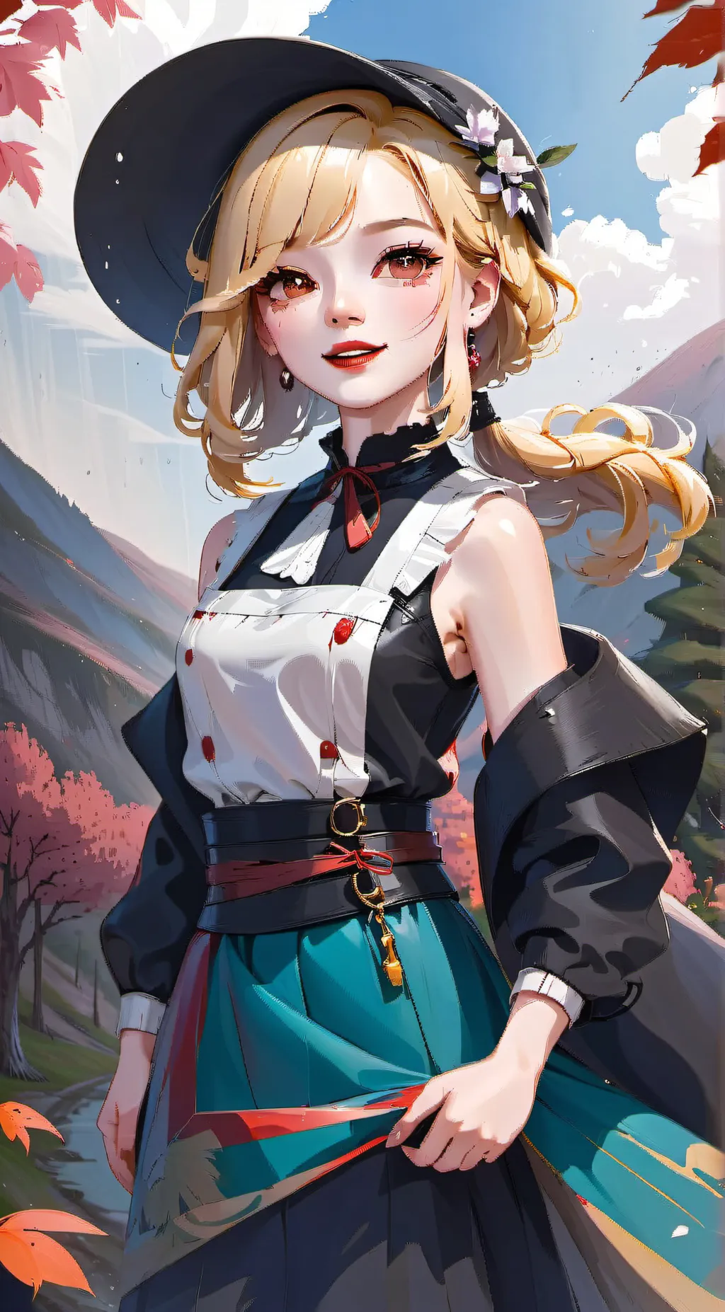ai character: Lilly background