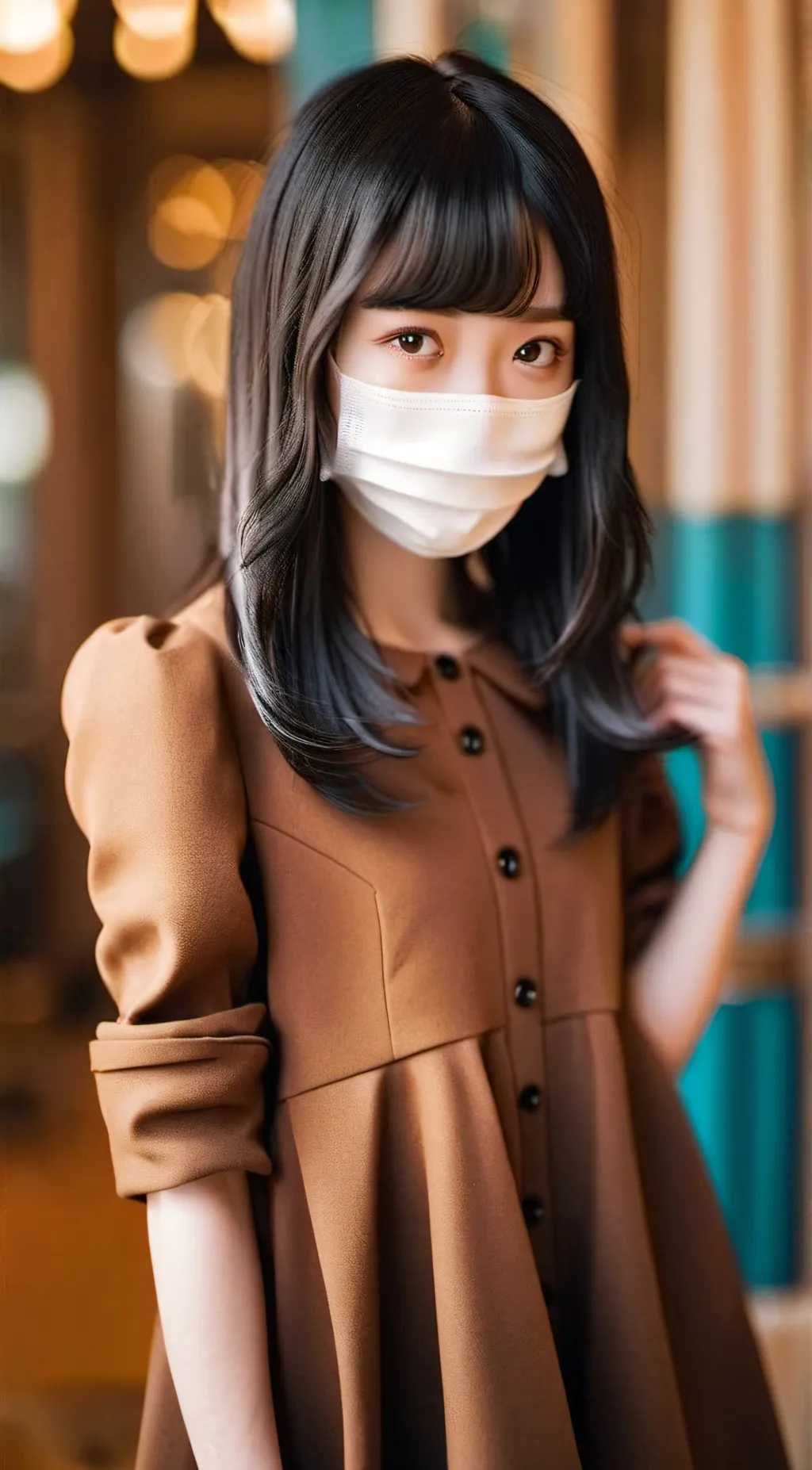 ai character: Kuchisake-onna background