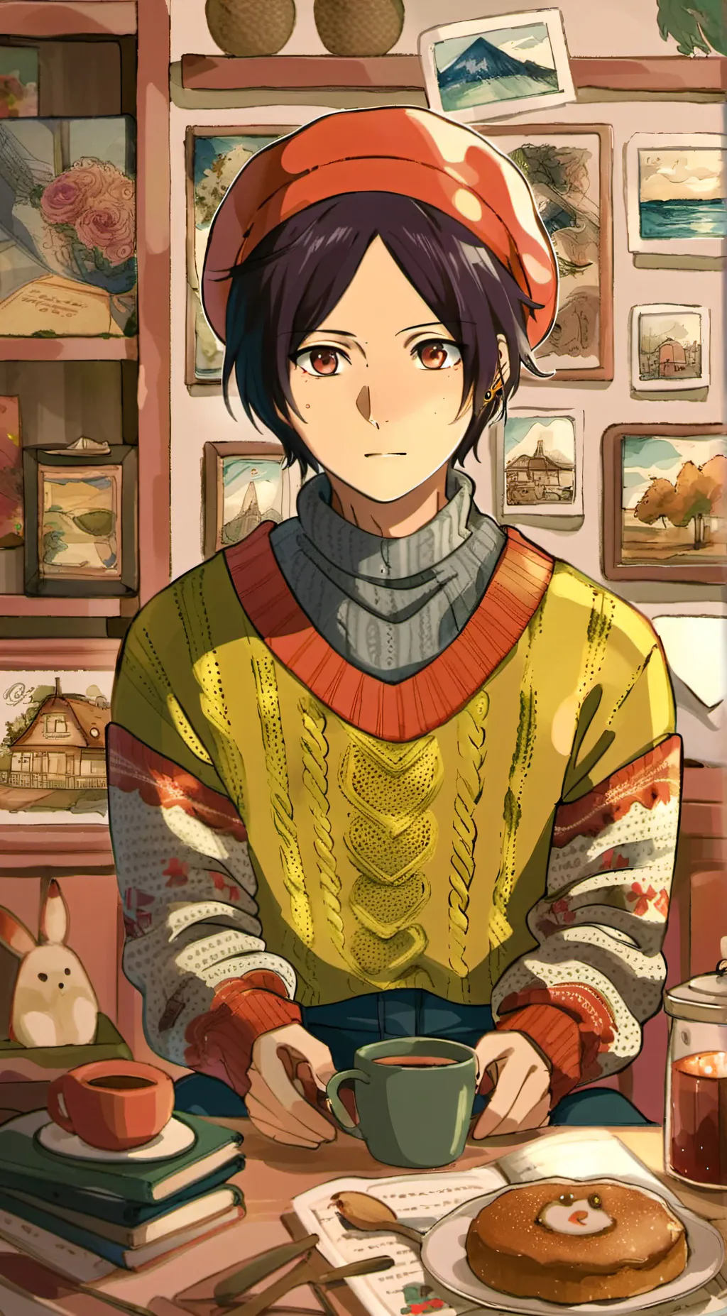 ai character: Alex background