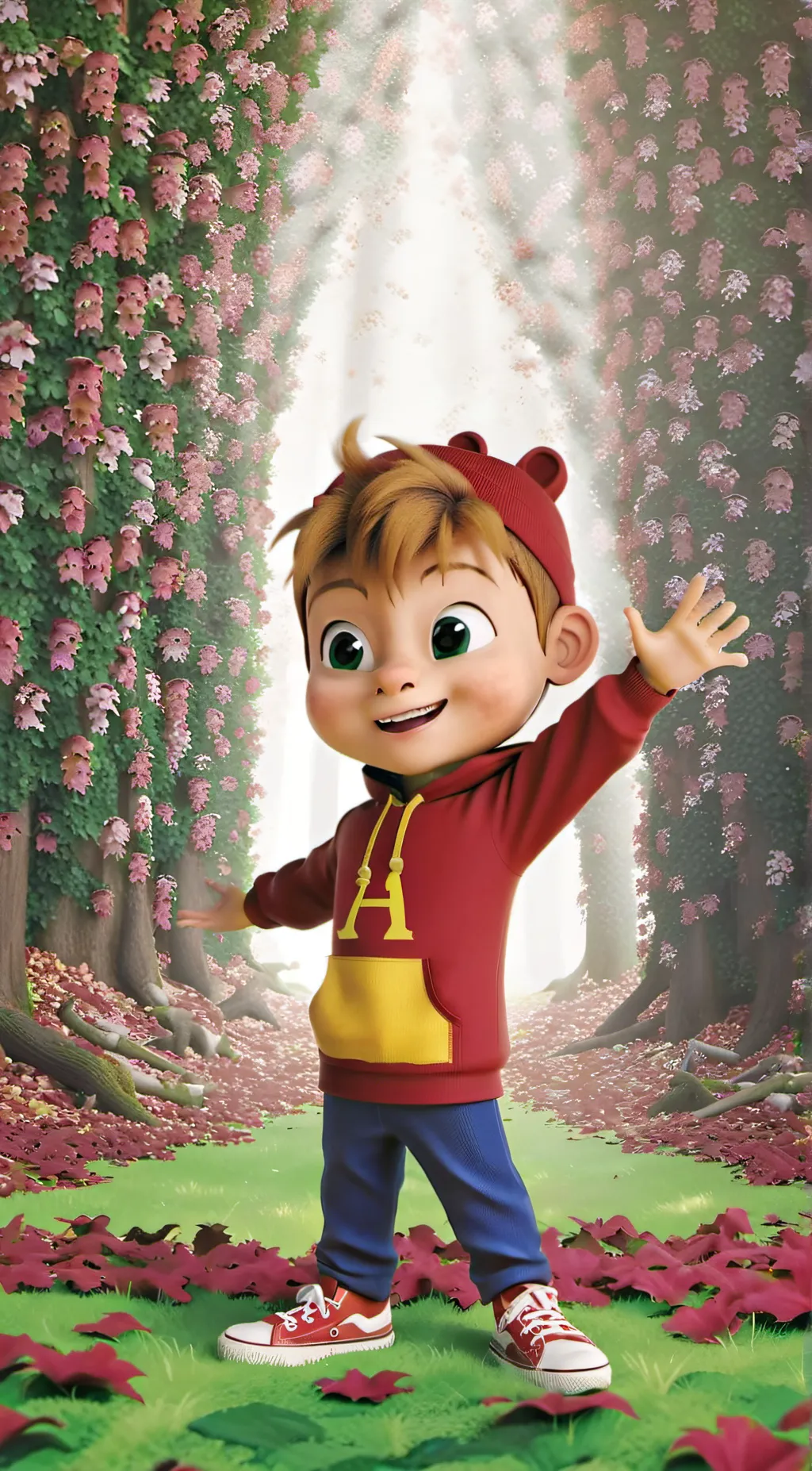 ai character: Alvin  background