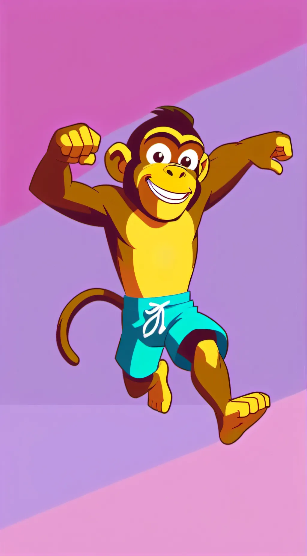 ai character: Bad monke background