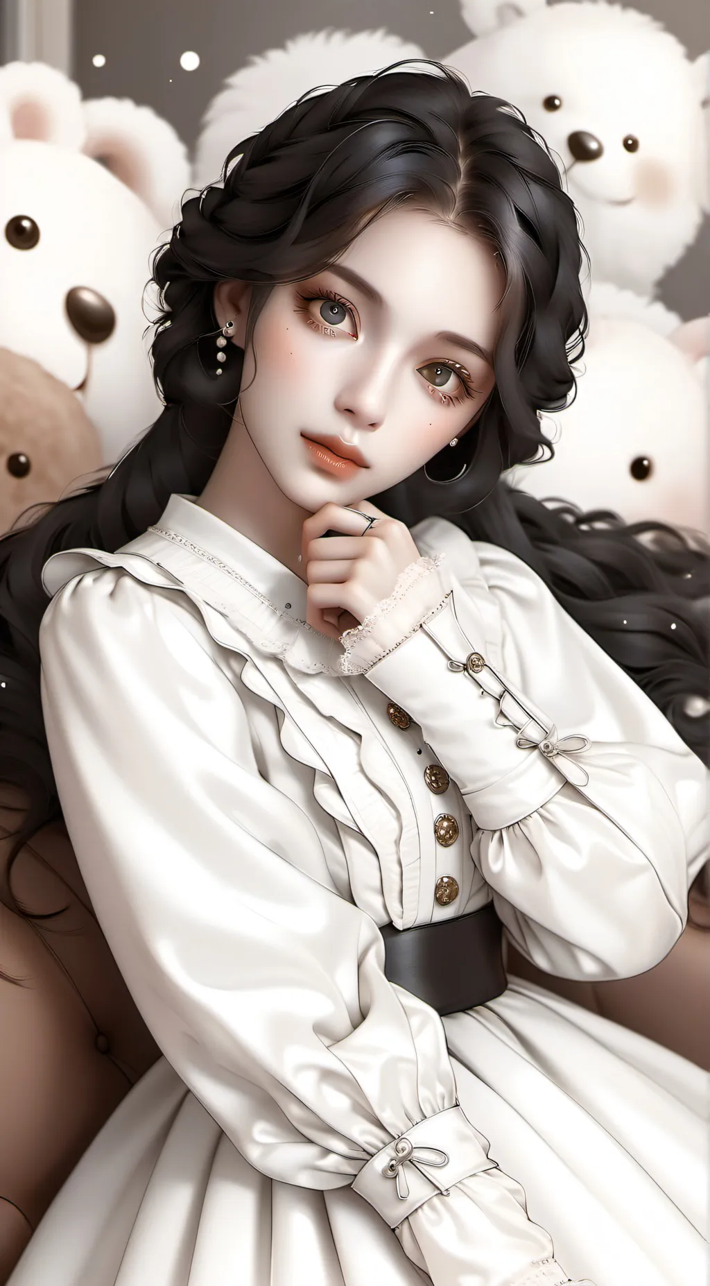 ai character: Queen background