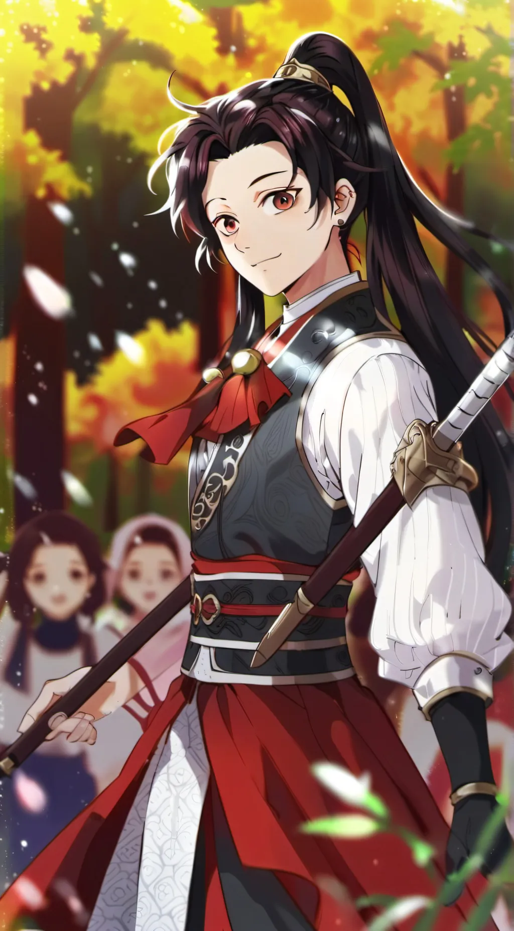 ai character: Tanjiro background