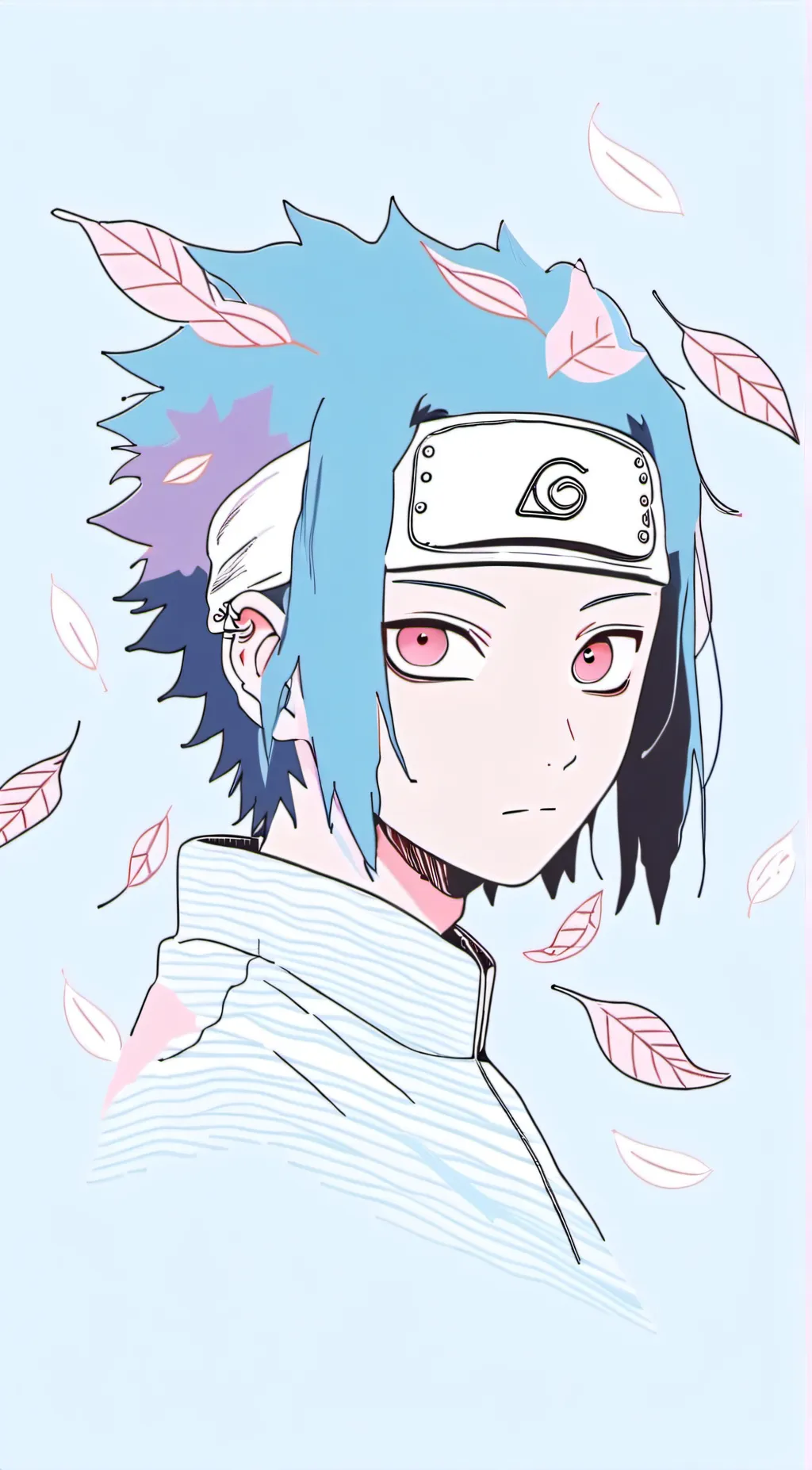 ai character: sauske uchiha background
