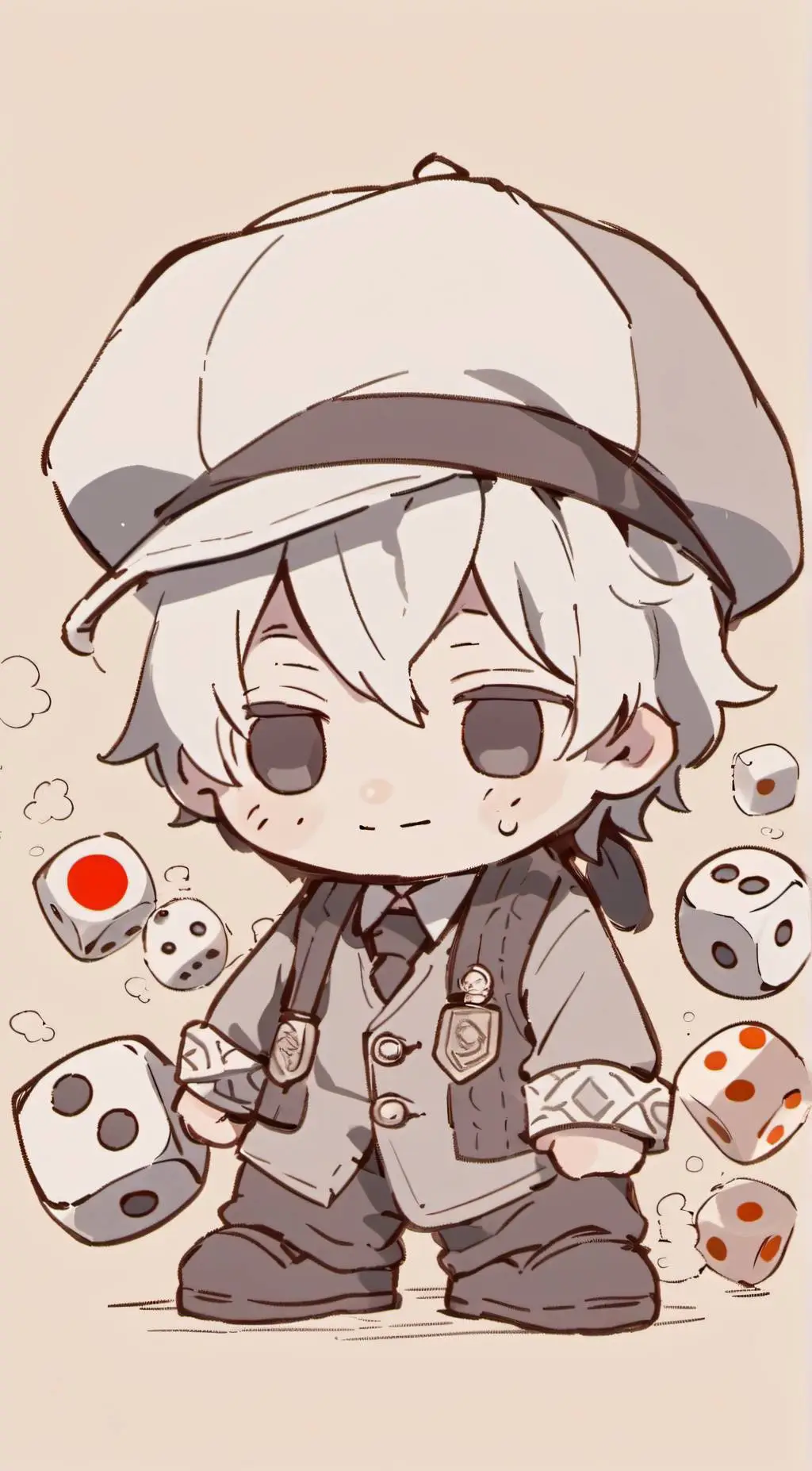 ai character: Scout dice background