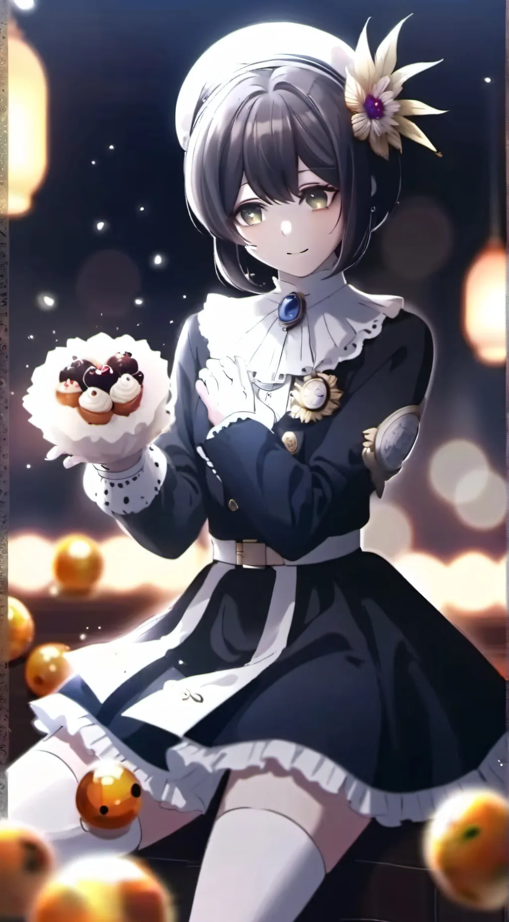 ai character: uzi background