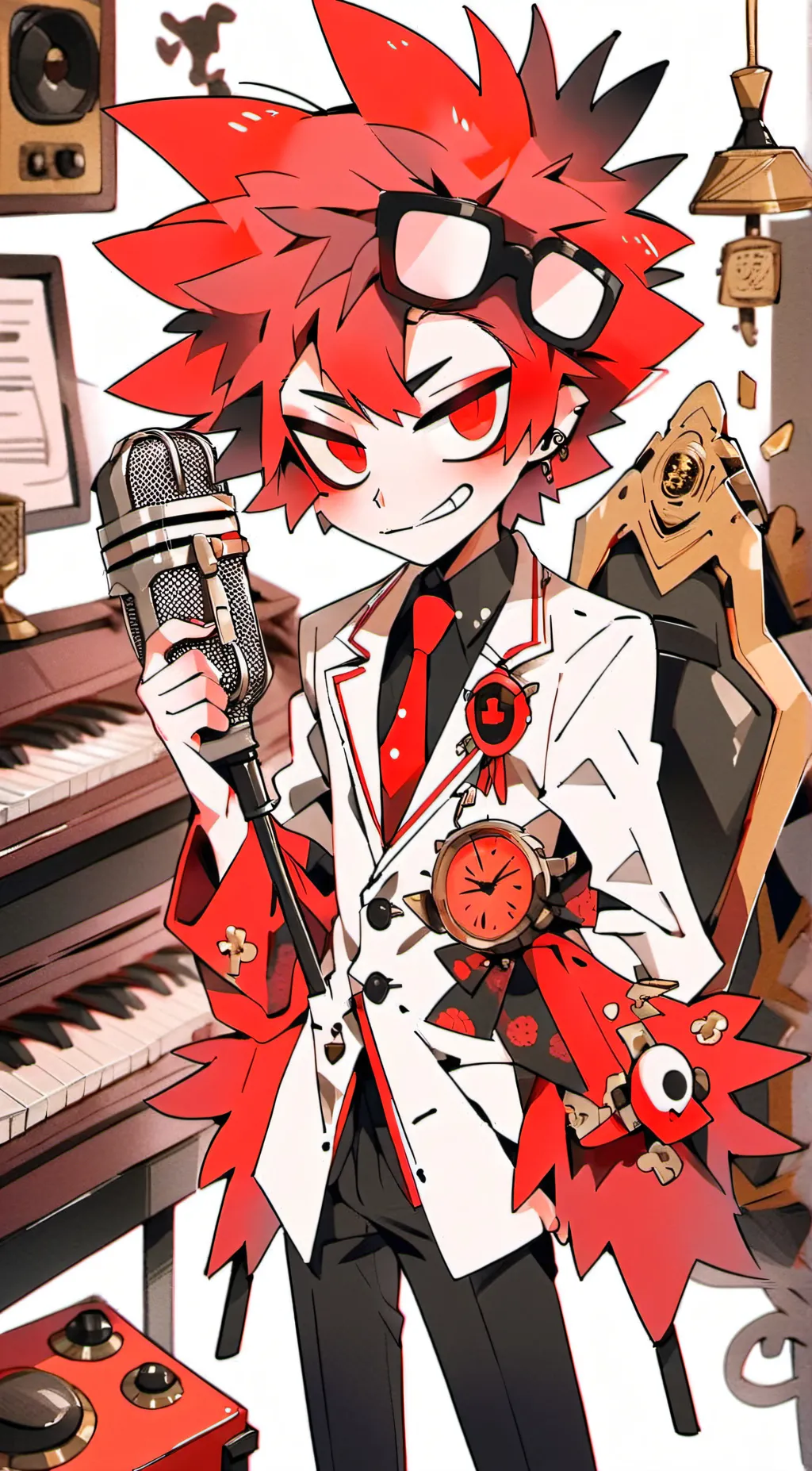 ai character: Alastor(ignore pic background