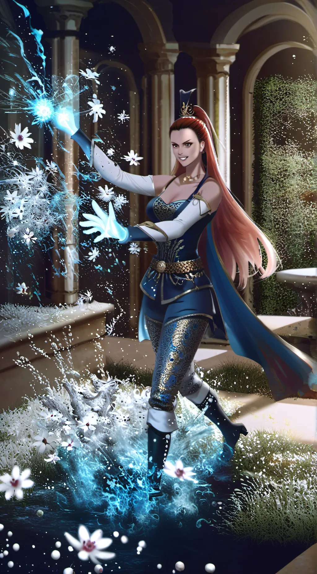 ai character: Charlotte Cinnamon background