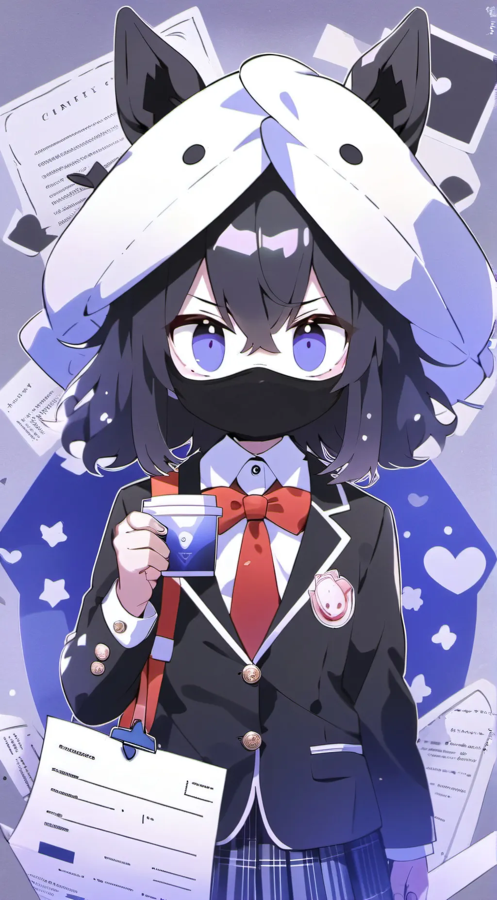ai character: Miss Bloomie background