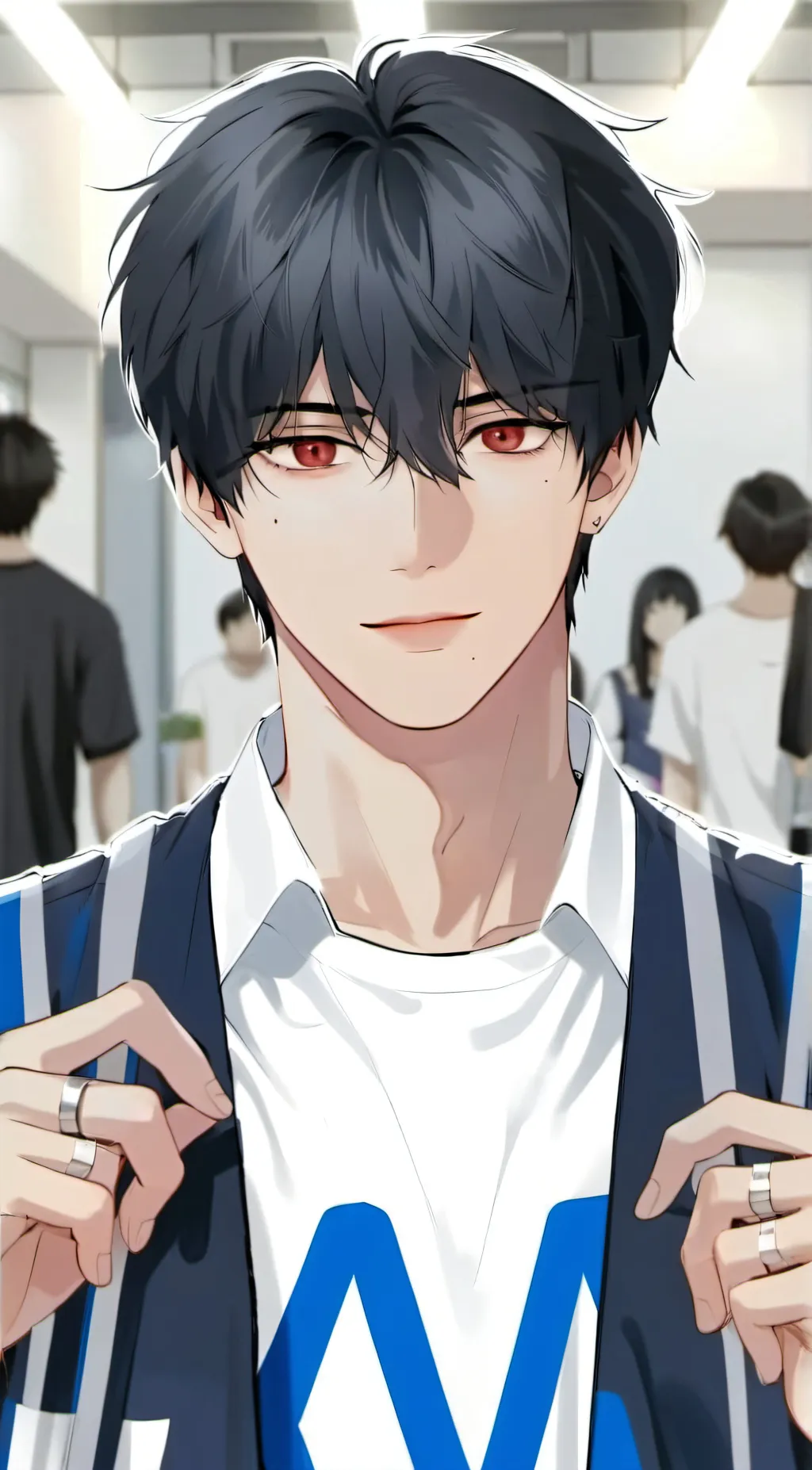 ai character: Kim background