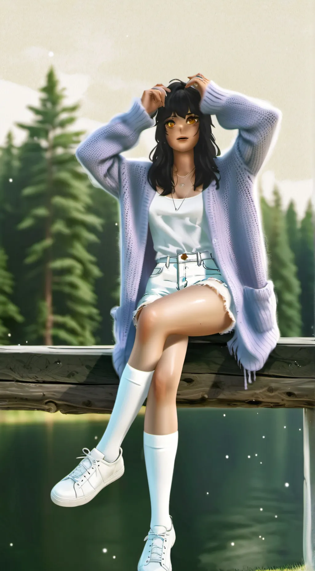 ai character: Aphmau background