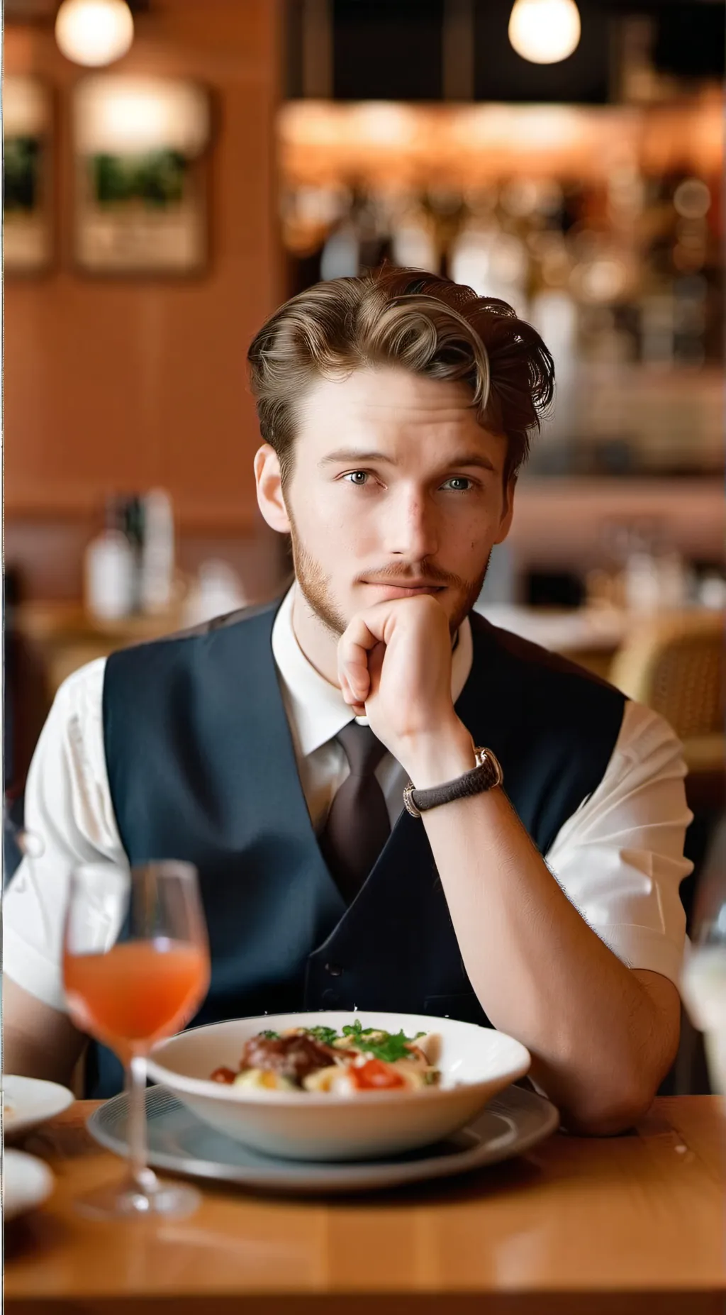 ai character: Matteo  background