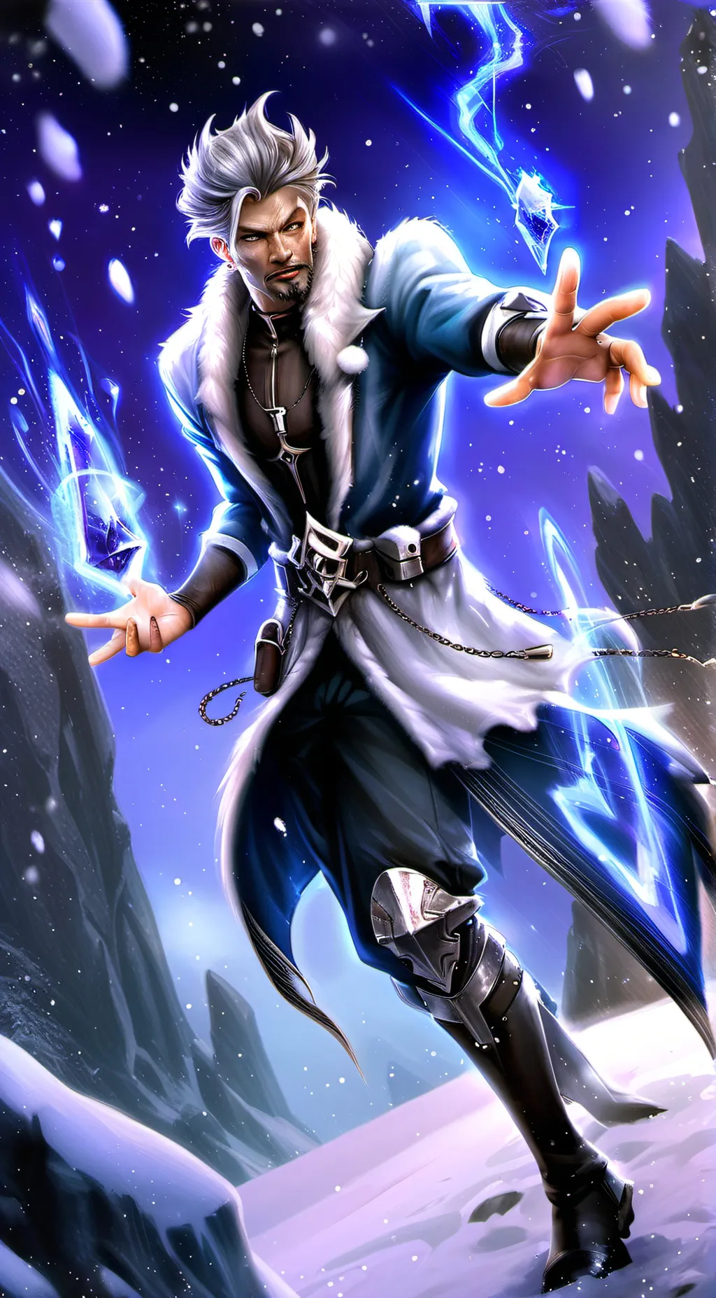 ai character: Hunter background