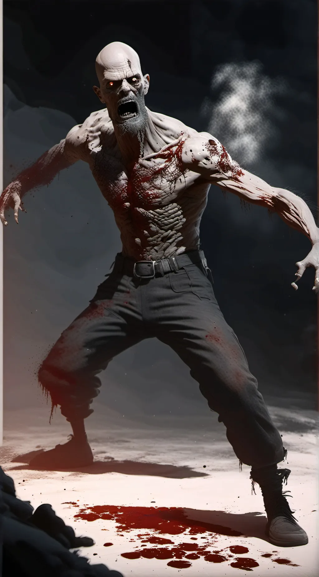 ai character: Volatile background