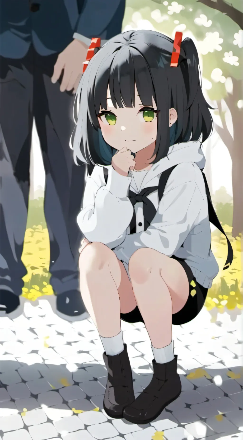 ai character: Your sister  background