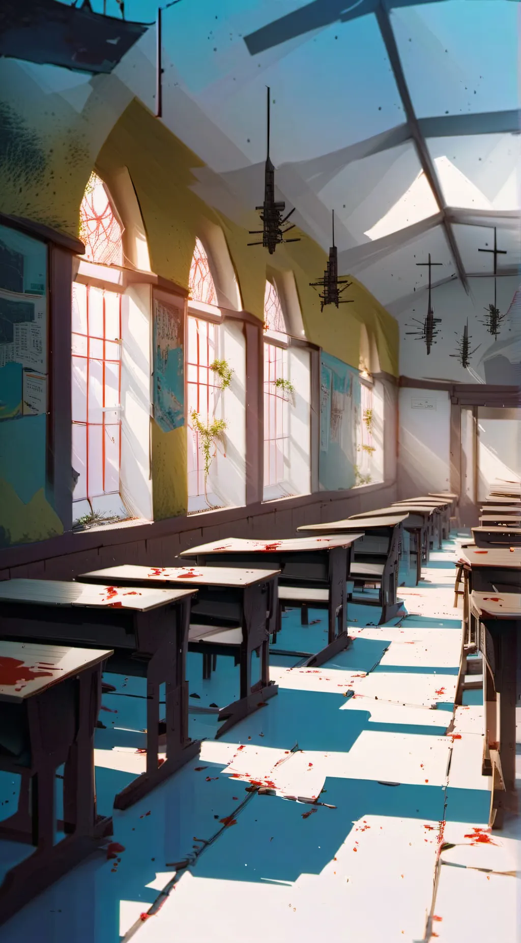 ai character: Blue exorcist background