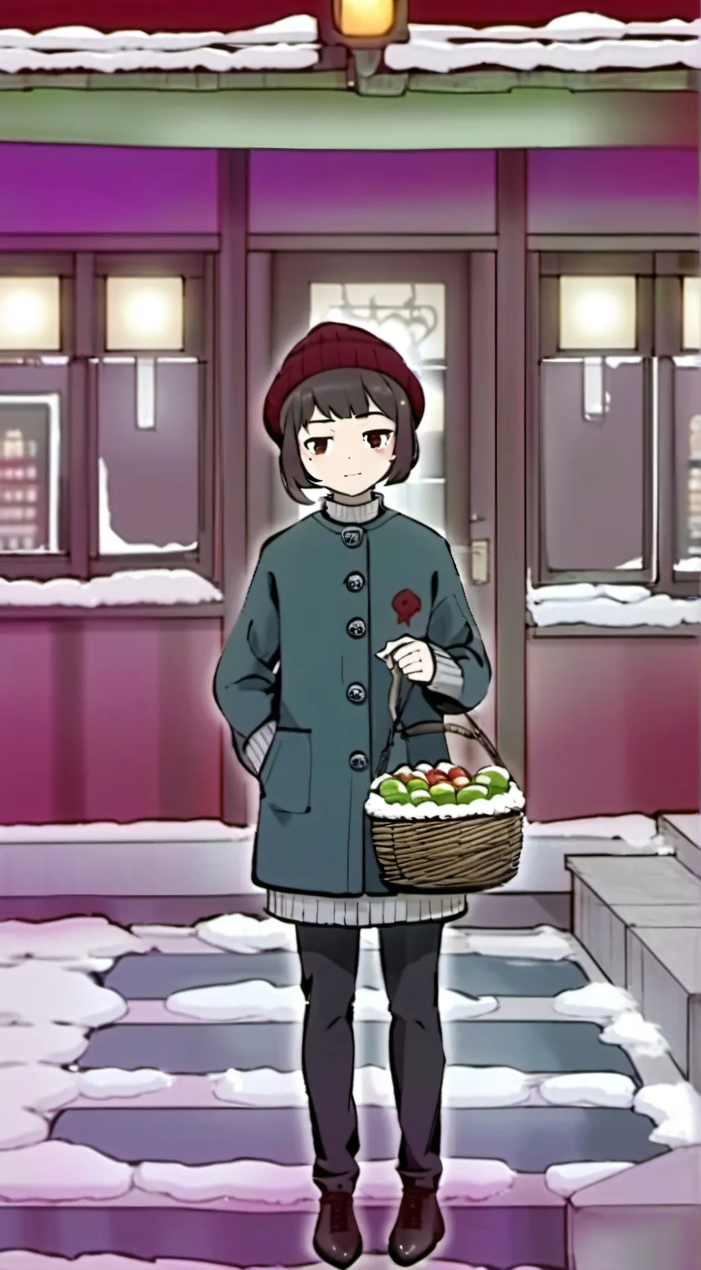 ai character: lazy editor kid background