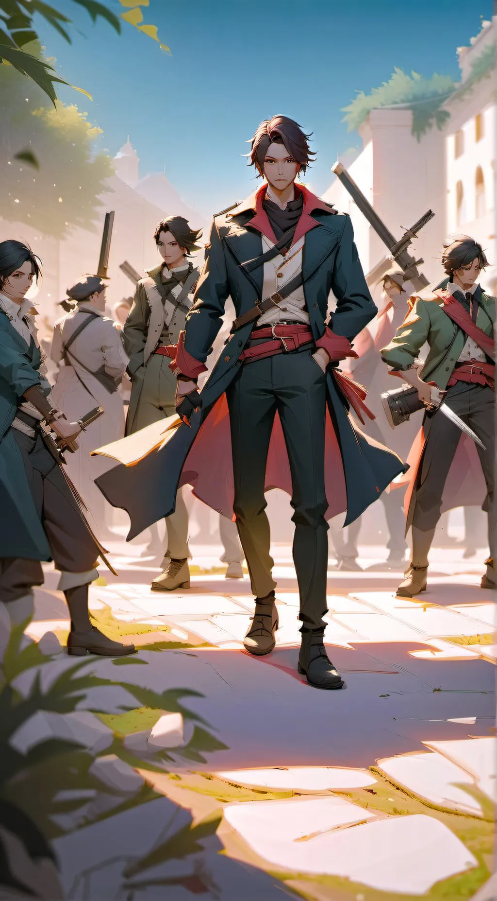 ai character: Revolutionists background