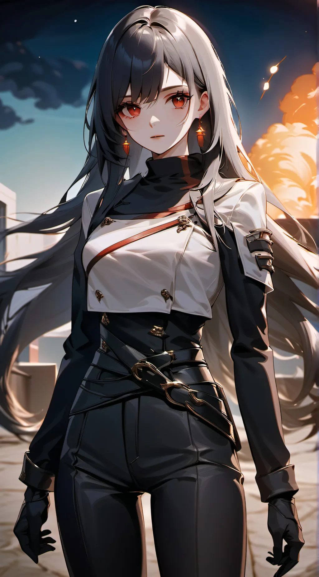 ai character: Ro background