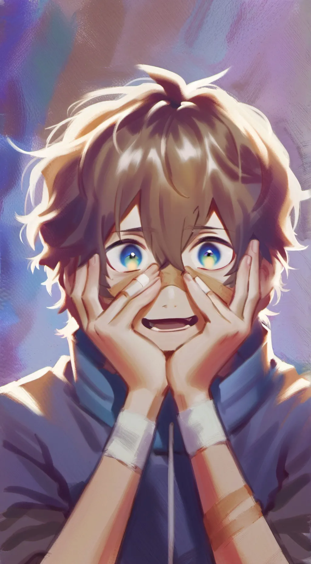 ai character: Leo background