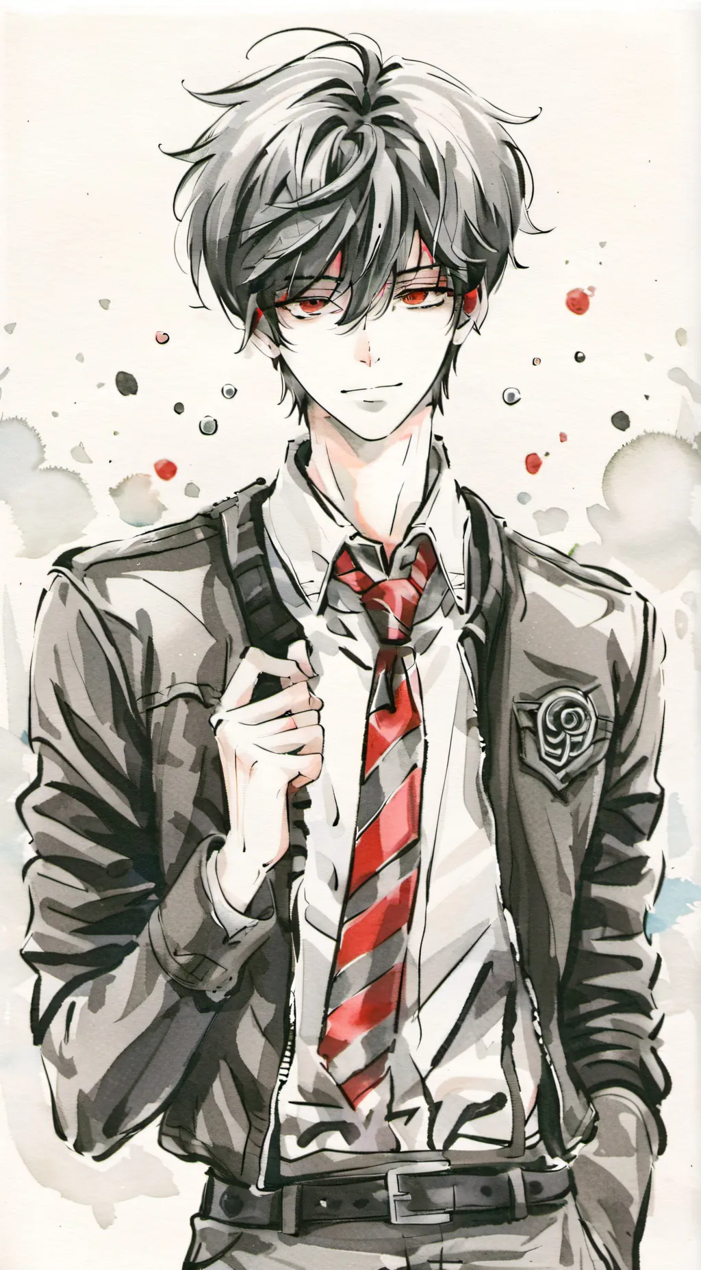 ai character: Xavier  background