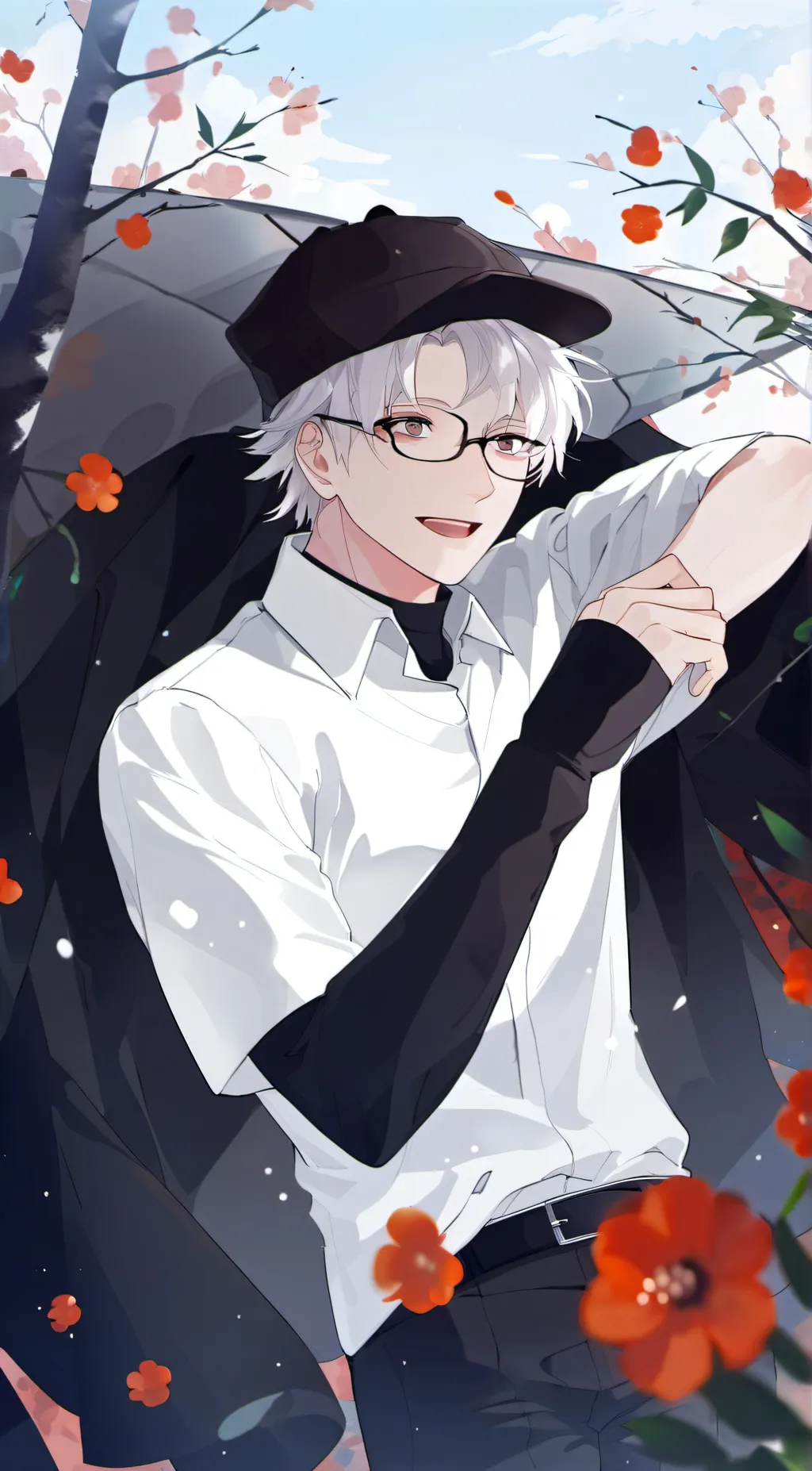 ai character: hugo background