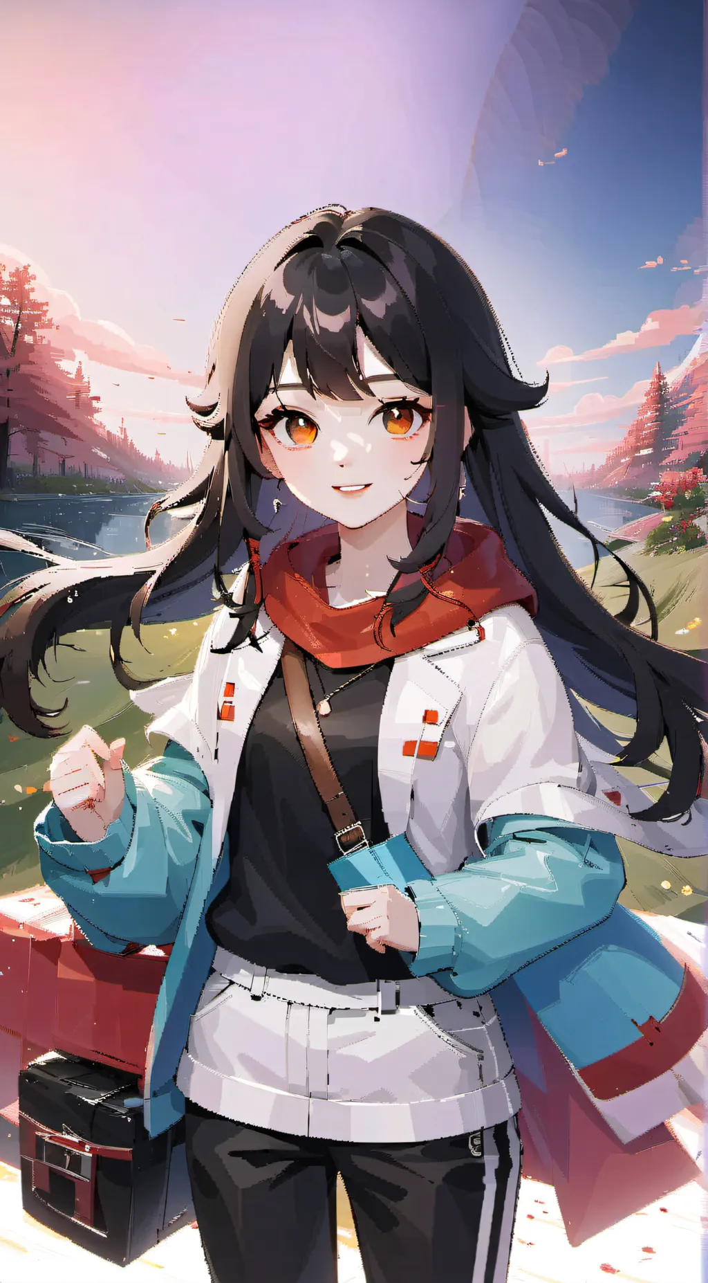 ai character: stacey background
