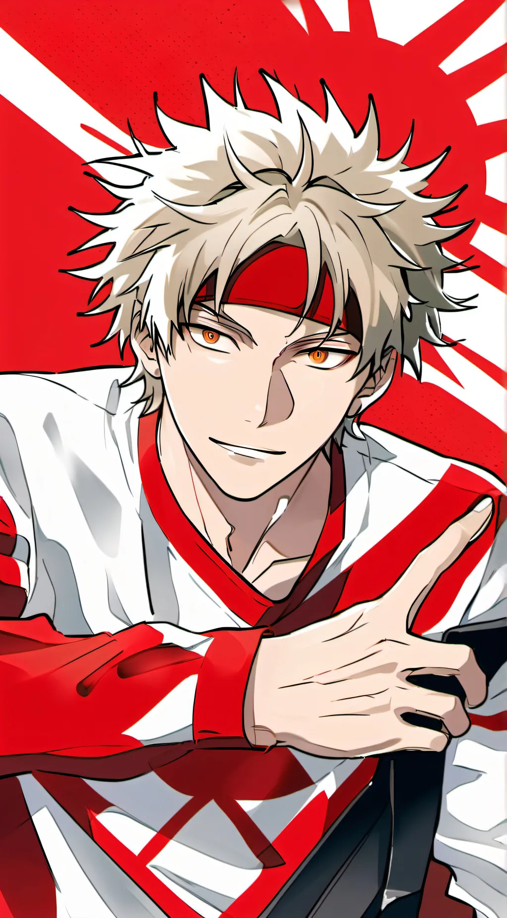 ai character: Bakugo background