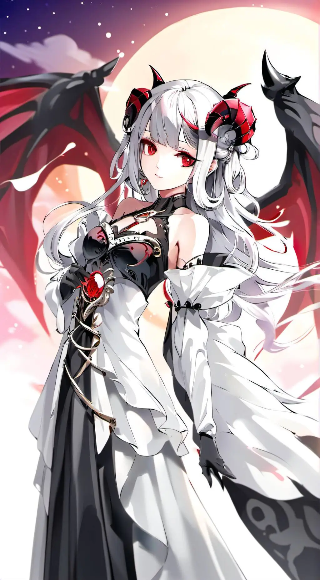 ai character: Yuna Von Scarlet background