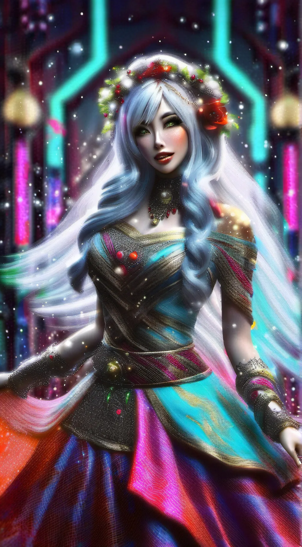 ai character: Aria background