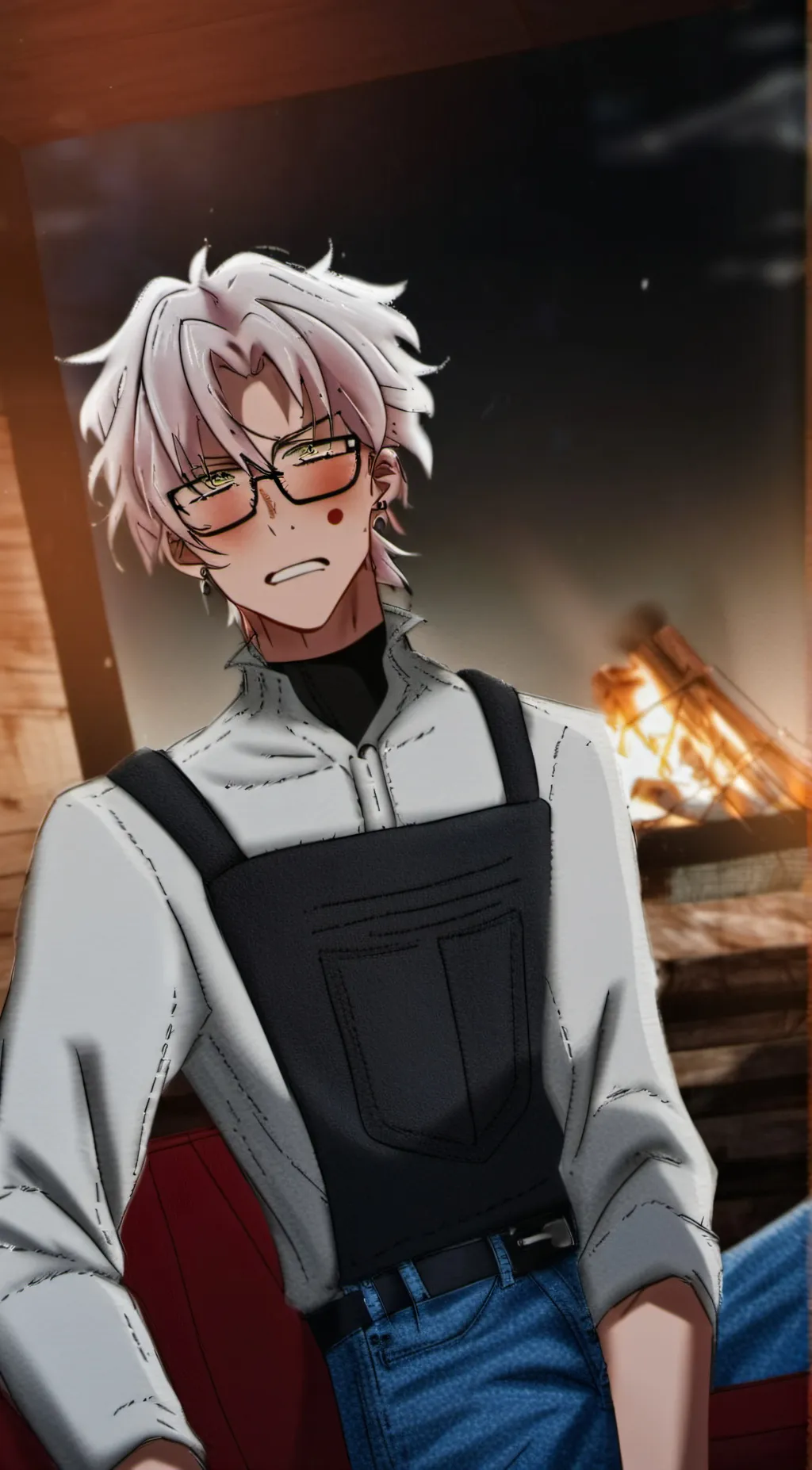 ai character: adam background