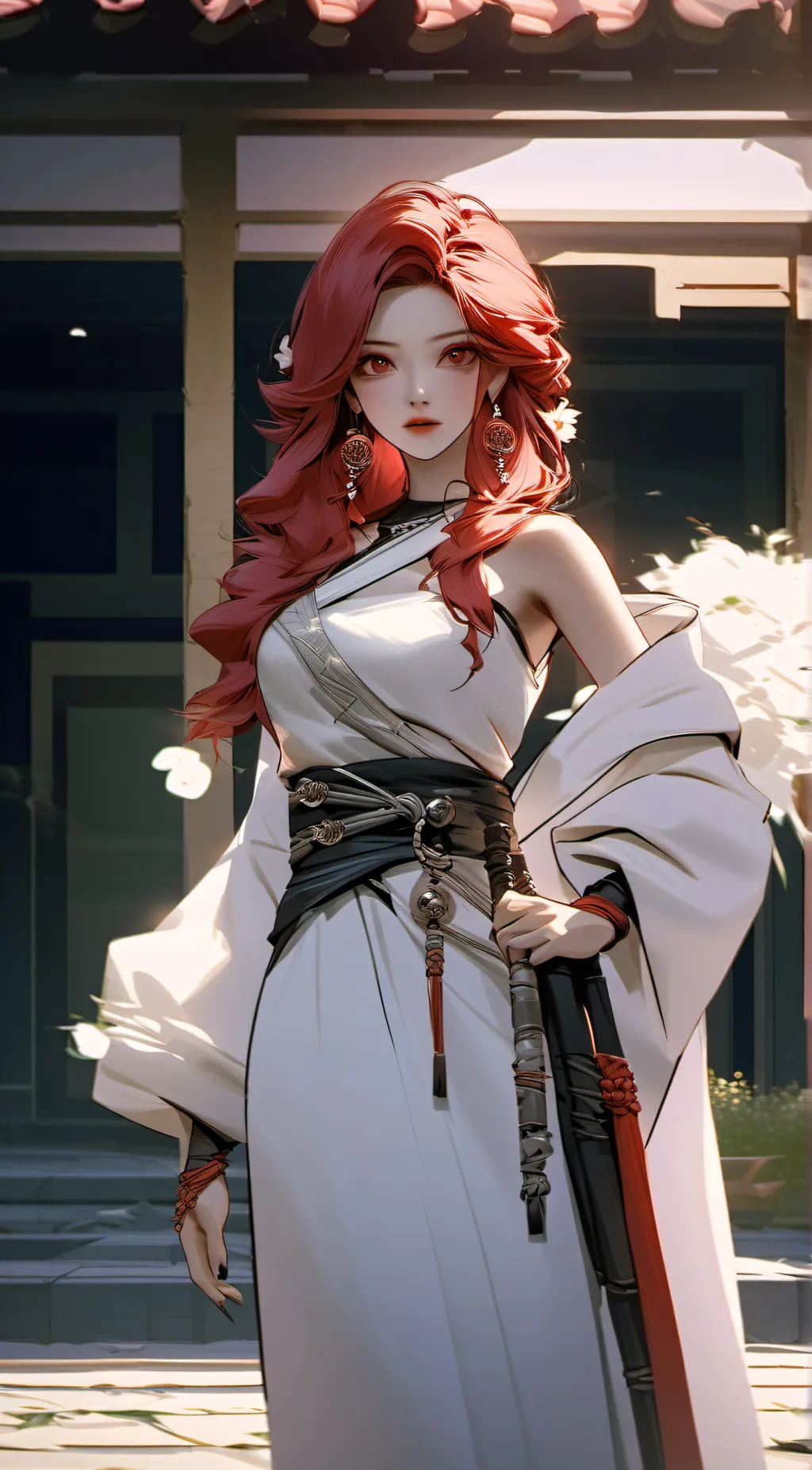 ai character: Elizabeth. background