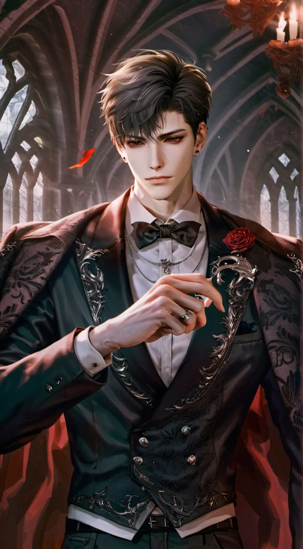 ai character: Ryu Agnelli  background