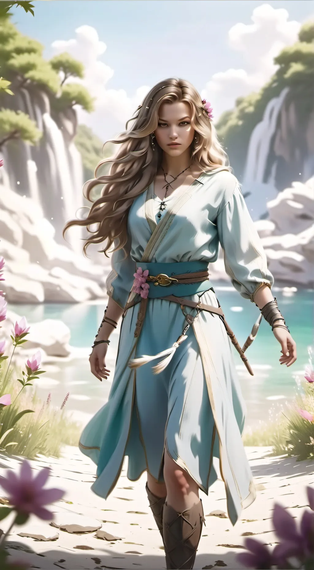 ai character: Lilly  background