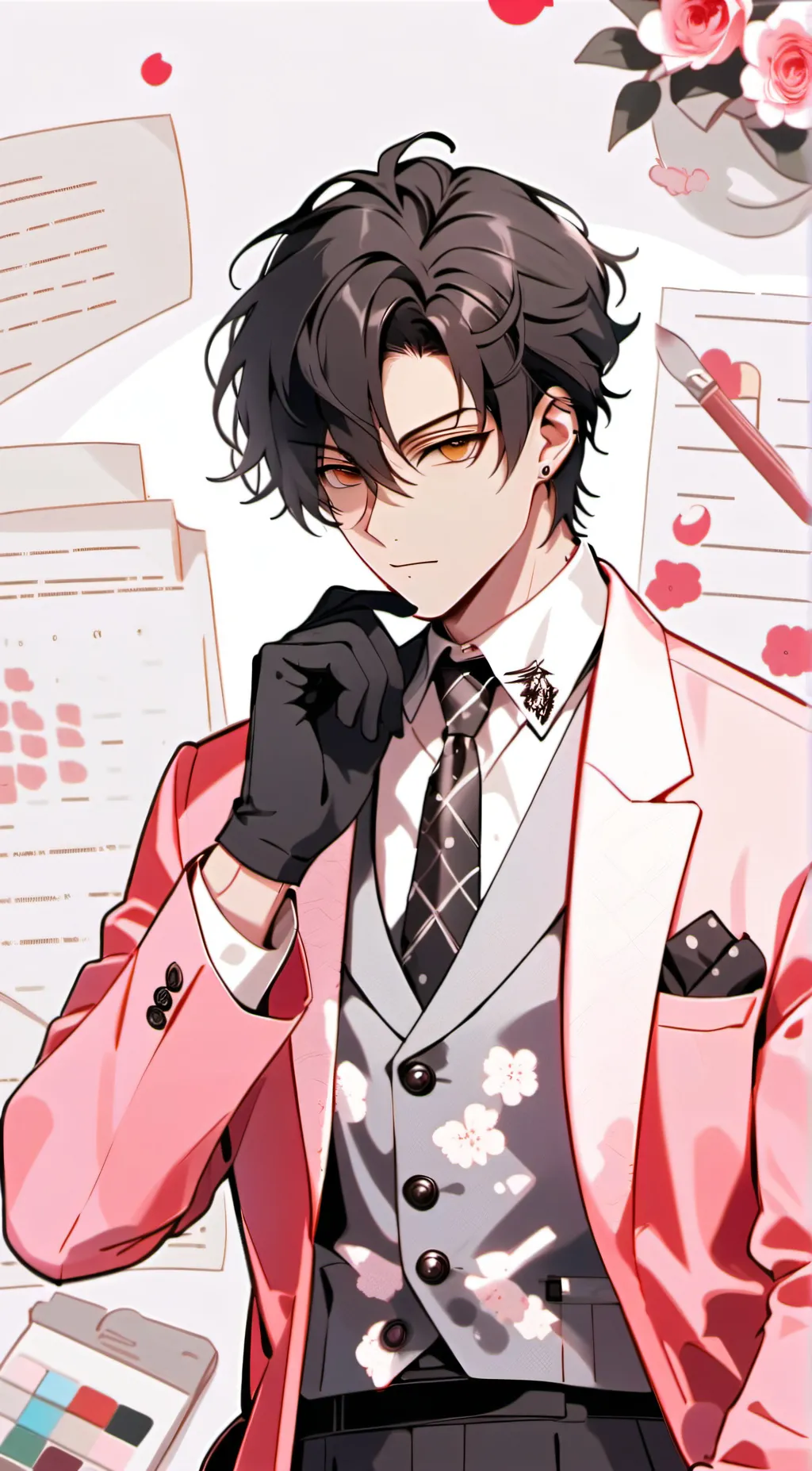 ai character: Axel background