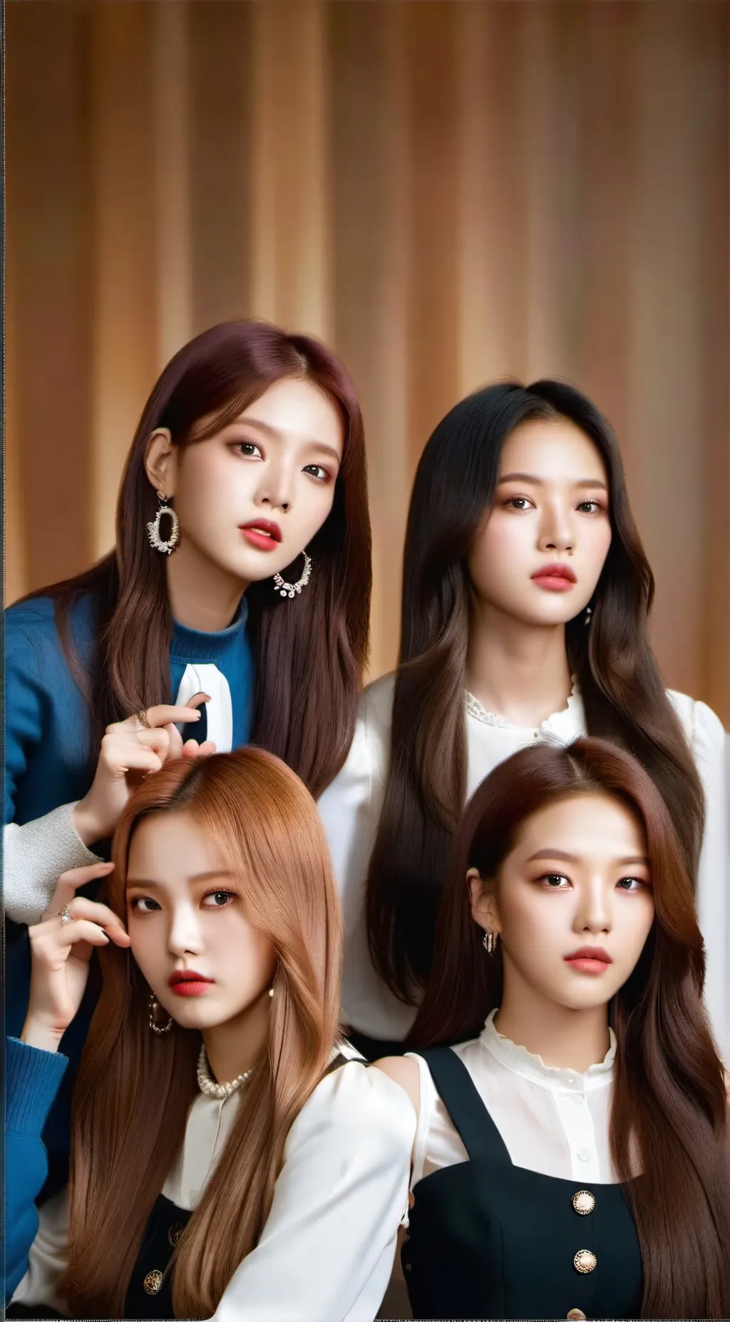 ai character: BLACKPINK  background