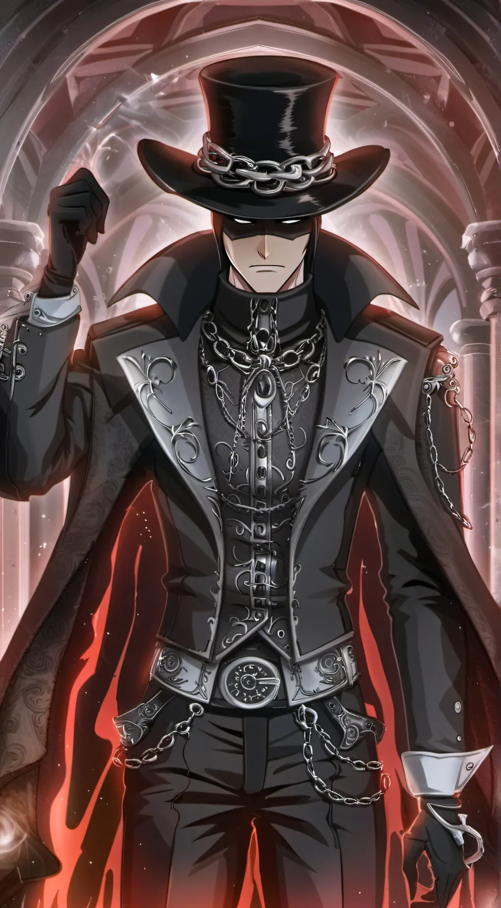 ai character: Batman background