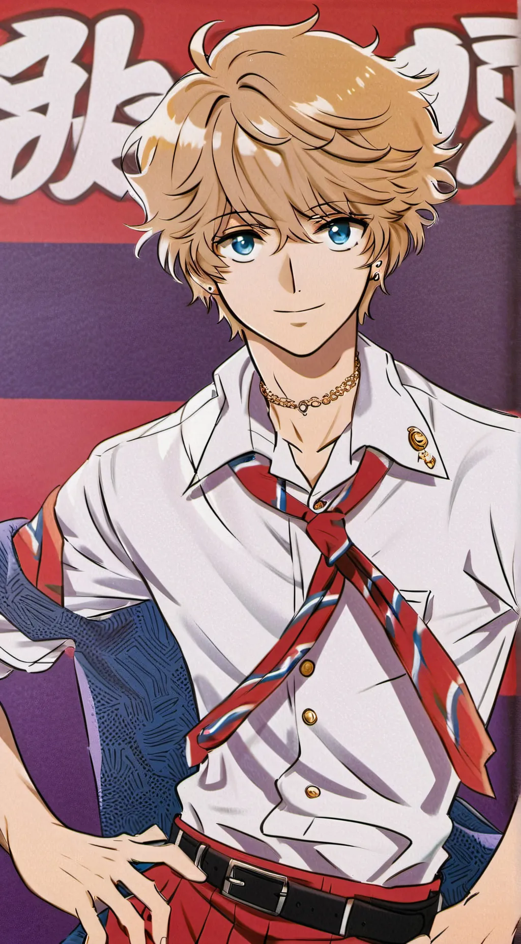ai character: Yandere  ren background