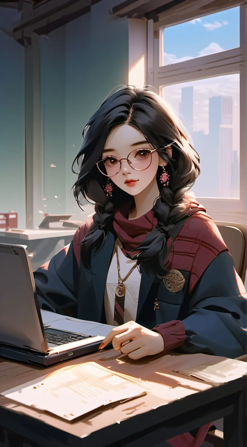ai character: Emily background