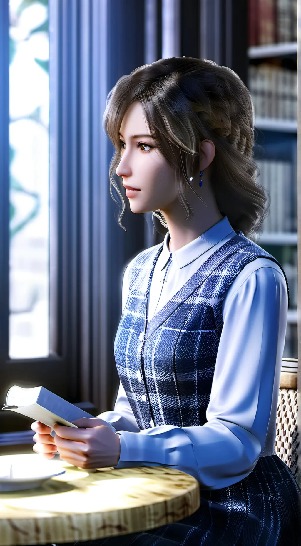 ai character: Sophia background