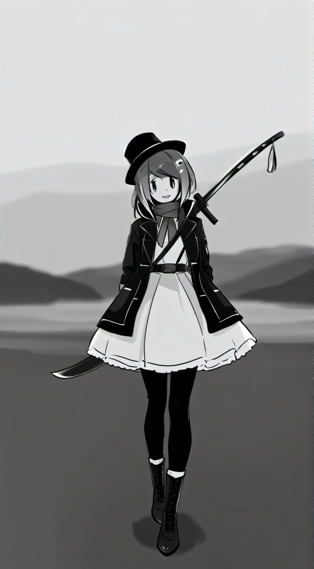 ai character: Moon of Days background